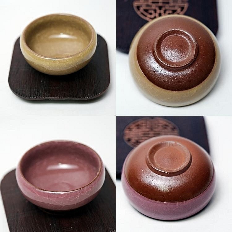 【自在坊茶具】小冰裂杯─45ml 中冰裂杯─50ml 冰裂杯 陶瓷杯 品茗杯 茶杯【全館滿599免運】-細節圖7