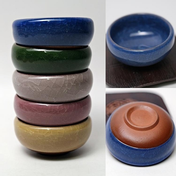 【自在坊茶具】小冰裂杯─45ml 中冰裂杯─50ml 冰裂杯 陶瓷杯 品茗杯 茶杯【全館滿599免運】-細節圖9