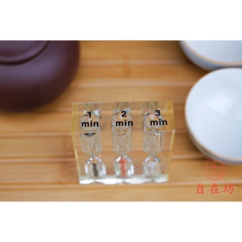 【自在坊茶具】三合一亞克力泡茶專用沙漏 沙漏 沙漏計時器 泡茶計時沙漏-細節圖4