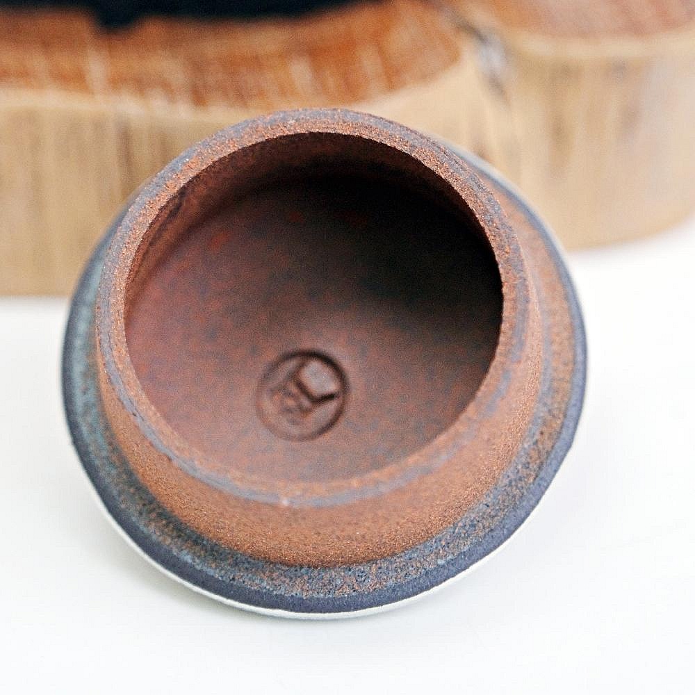 【自在坊茶具】空寂老岩泥明鏡壼─160ml 茶壼 陶瓷茶壼 陶瓷工藝 瓷壼 老岩泥 茶具【全館滿599免運】-細節圖6