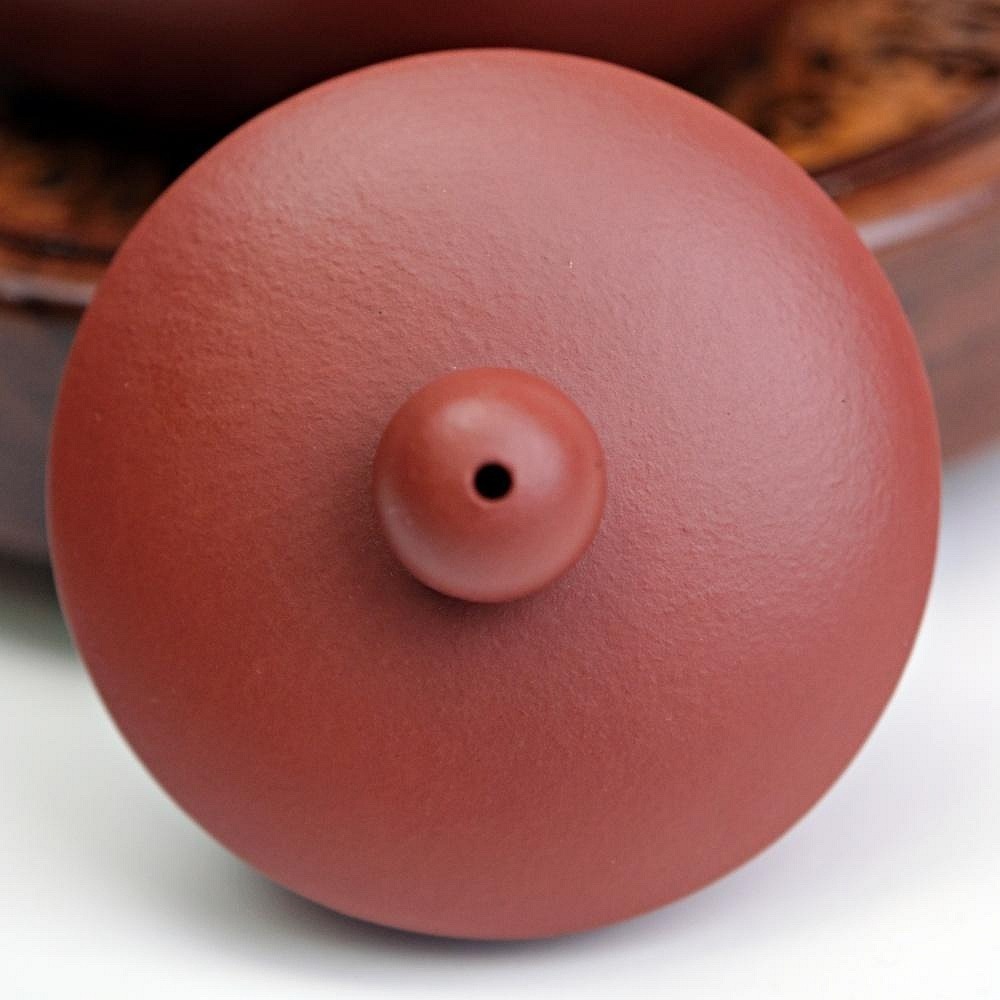 【全館滿599免運】茶壺 手工壺 紫砂壺【吳文彩大紅袍西施─210ml】工藝師吳文彩手作 出湯順暢【自在坊茶具】-細節圖5