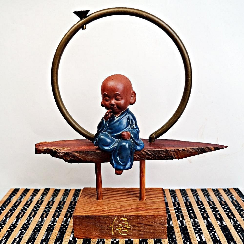 【自在坊茶具】【特價分享】小和尚倒流香 櫥窗展示 手工創意 【全館滿599免運】-規格圖11