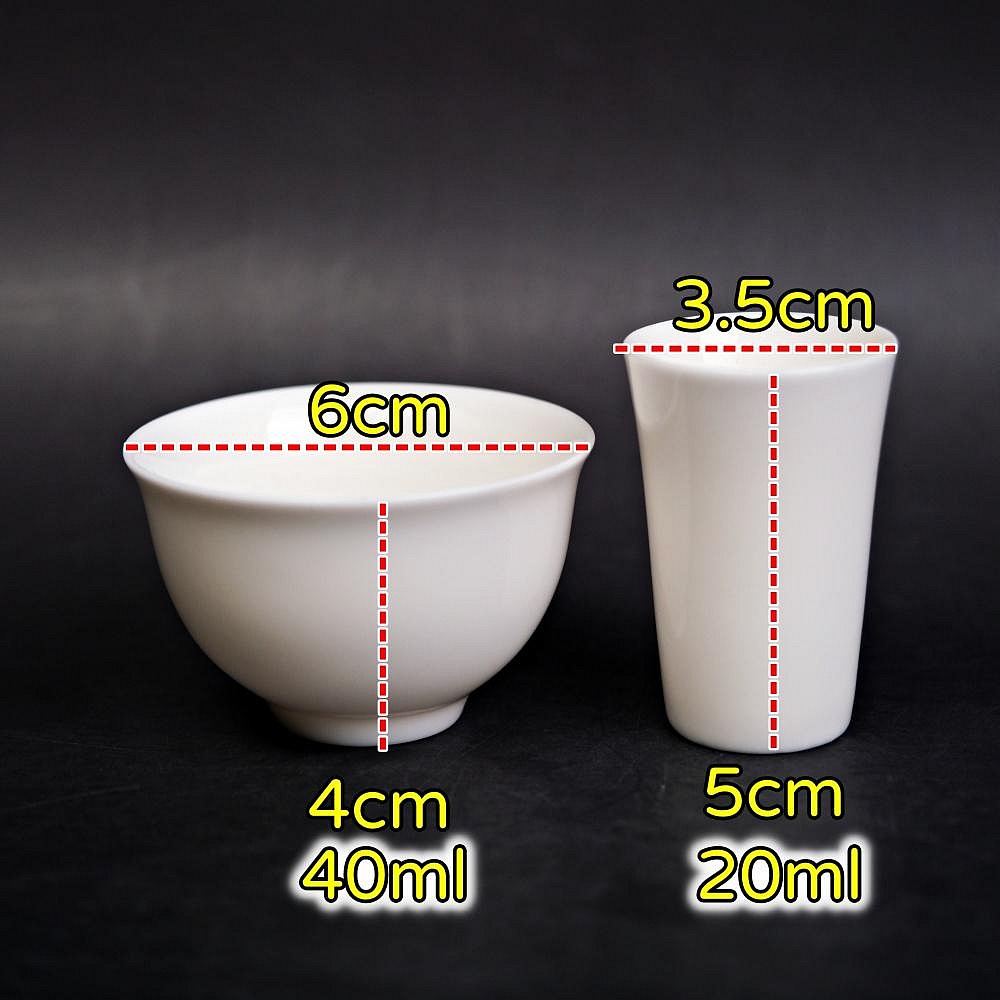 【自在坊茶具】茶具用品 玉瓷聞香杯組 聞香杯 品茗杯套裝 功夫茶杯 陶瓷杯子 茶藝表演 茶具 薄胎青瓷杯-細節圖5