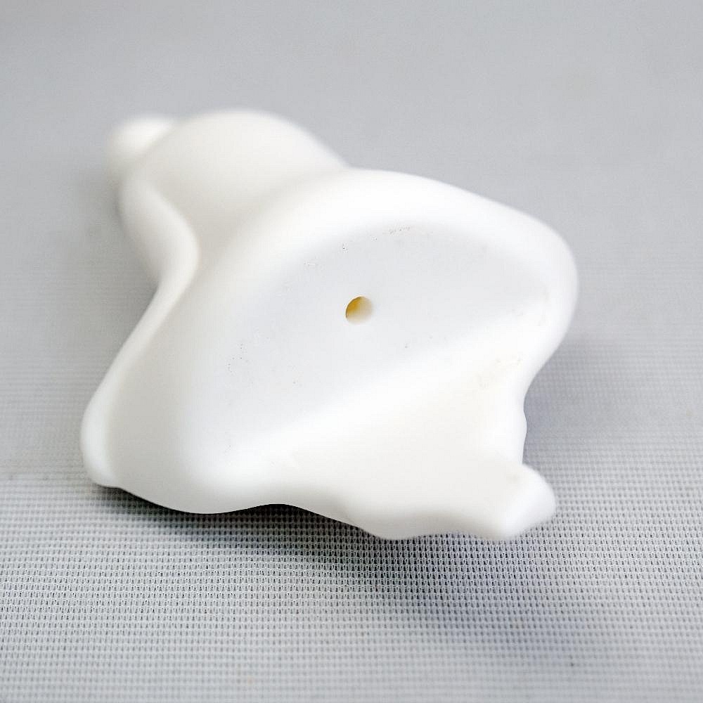 【自在坊茶具】淨悟/心白瓷無像擺件 禪意擺件 無像擺件 香薰擺件 陶瓷人物 倒流香擺件 手工創意【全館滿599免運】-細節圖6