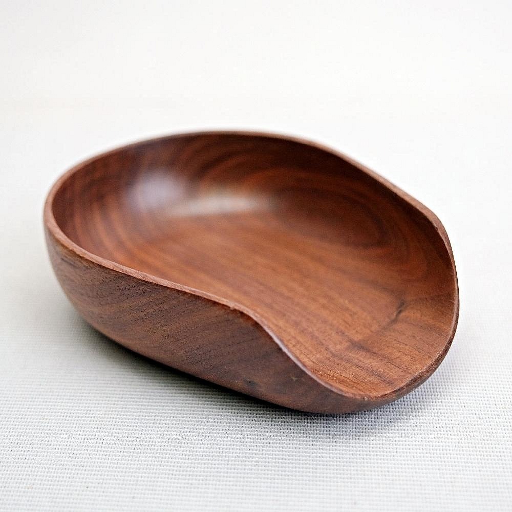 【自在坊茶具】黑胡桃木茶則組 手工茶則 日本茶勺 精雕木制茶則 茶則 茶道配件【全館滿599免運】-細節圖2