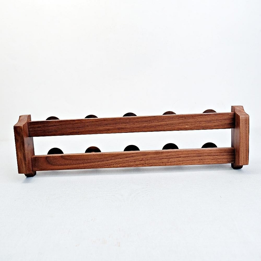 【自在坊茶具】實木製杯架 胡桃木主人杯架(10杯) 茶杯收納架 收納架 茶具 茶道用具  【全館滿599免運】-細節圖7