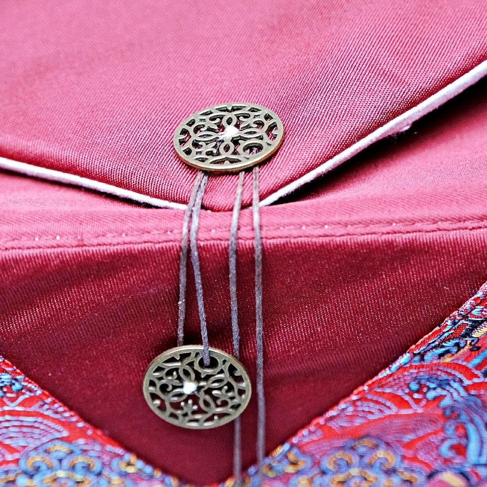 【自在坊茶具】茶葉罐提袋─紅/藍/編織 茶葉罐收納袋 外出收納袋 茶具袋 茶具收納提袋 茶具收納包【全館滿599免運】-細節圖8