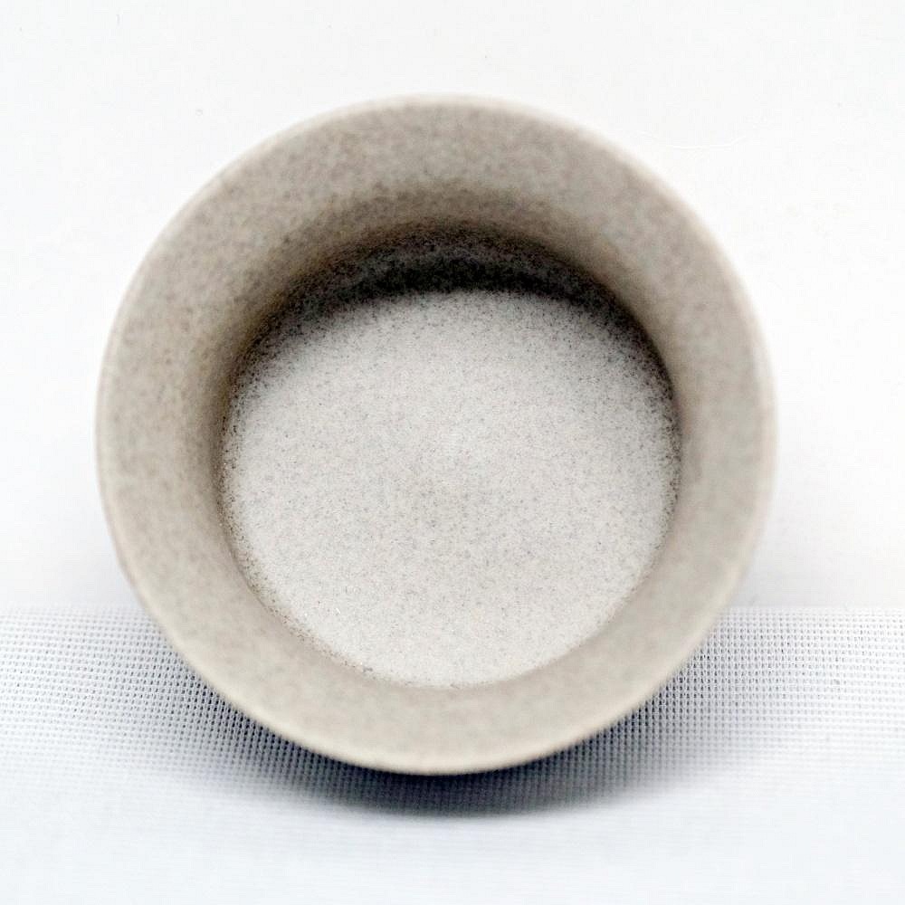 【自在坊茶具】粗陶墨荷杯 60ml 粗陶杯 陶瓷杯 瓷杯 茶杯 品茗杯 陶藝茶器 禪意茶具【全館滿599免運】-細節圖2