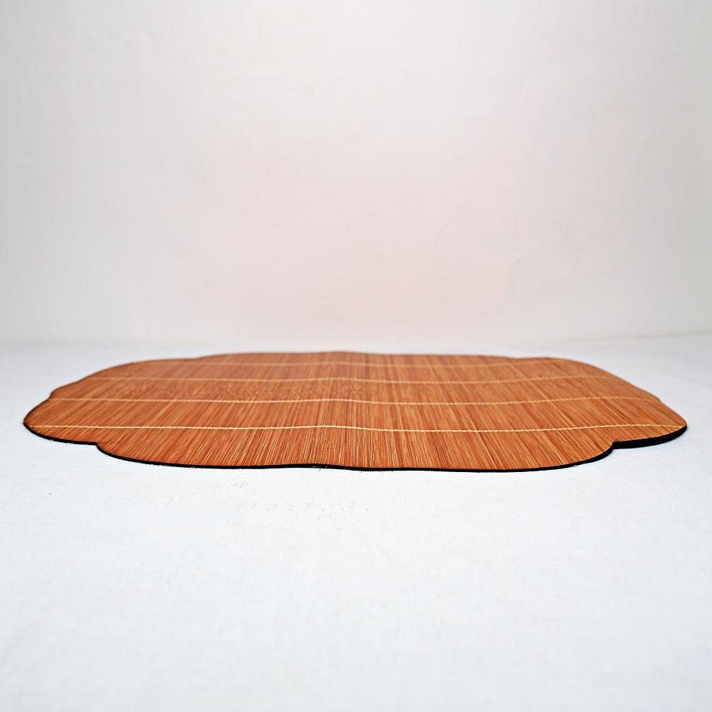 【自在坊茶具】祥雲竹席 竹製茶席 竹席 茶席 茶具墊 古典茶席 茶道配件 祥雲圖騰 細竹編織 【全館滿599免運】-細節圖3