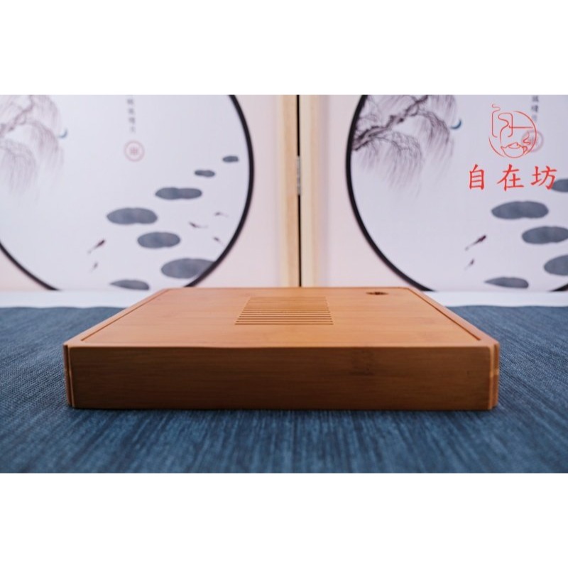 【自在坊茶具】茶盤【正方乾泡茶盤】日式竹製小茶盤 竹茶盤 竹製茶盤 儲水式茶盤 竹泡茶盤 功夫茶盤【全館滿599免運】-細節圖4