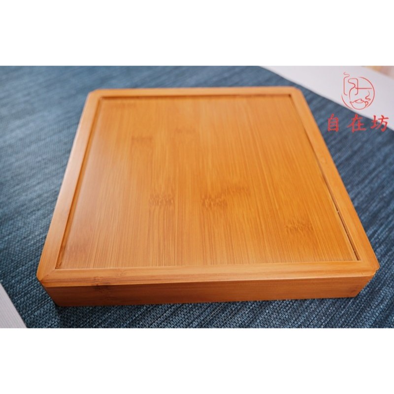 【自在坊茶具】茶盤【正方乾泡茶盤】日式竹製小茶盤 竹茶盤 竹製茶盤 儲水式茶盤 竹泡茶盤 功夫茶盤【全館滿599免運】-細節圖9