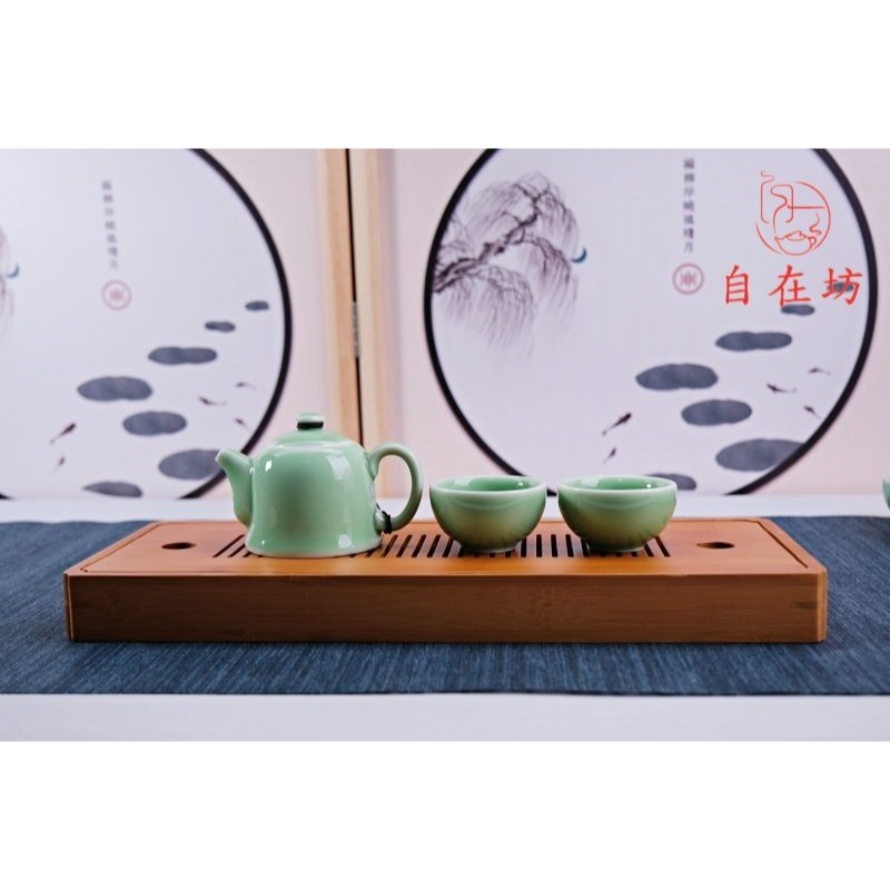 【自在坊茶具】茶盤【長方乾泡茶盤】日式竹製小茶盤 竹茶盤 竹製茶盤 儲水式茶盤 竹泡茶盤 功夫茶盤【全館滿599免運】-細節圖3