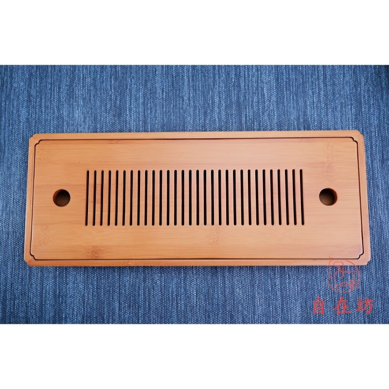 【自在坊茶具】茶盤【長方乾泡茶盤】日式竹製小茶盤 竹茶盤 竹製茶盤 儲水式茶盤 竹泡茶盤 功夫茶盤【全館滿599免運】-細節圖4