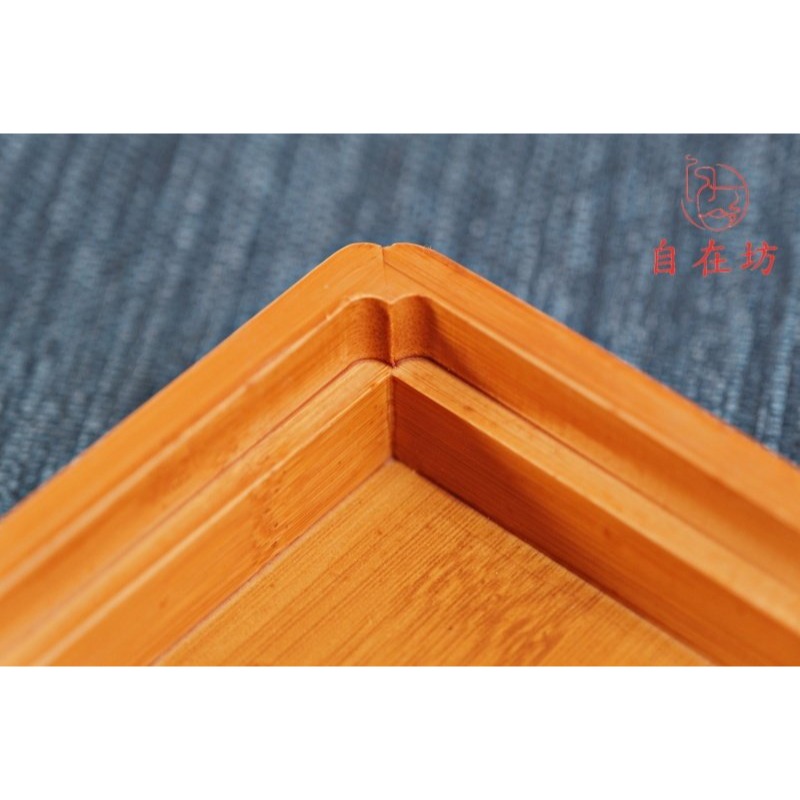 【自在坊茶具】茶盤【長方乾泡茶盤】日式竹製小茶盤 竹茶盤 竹製茶盤 儲水式茶盤 竹泡茶盤 功夫茶盤【全館滿599免運】-細節圖8
