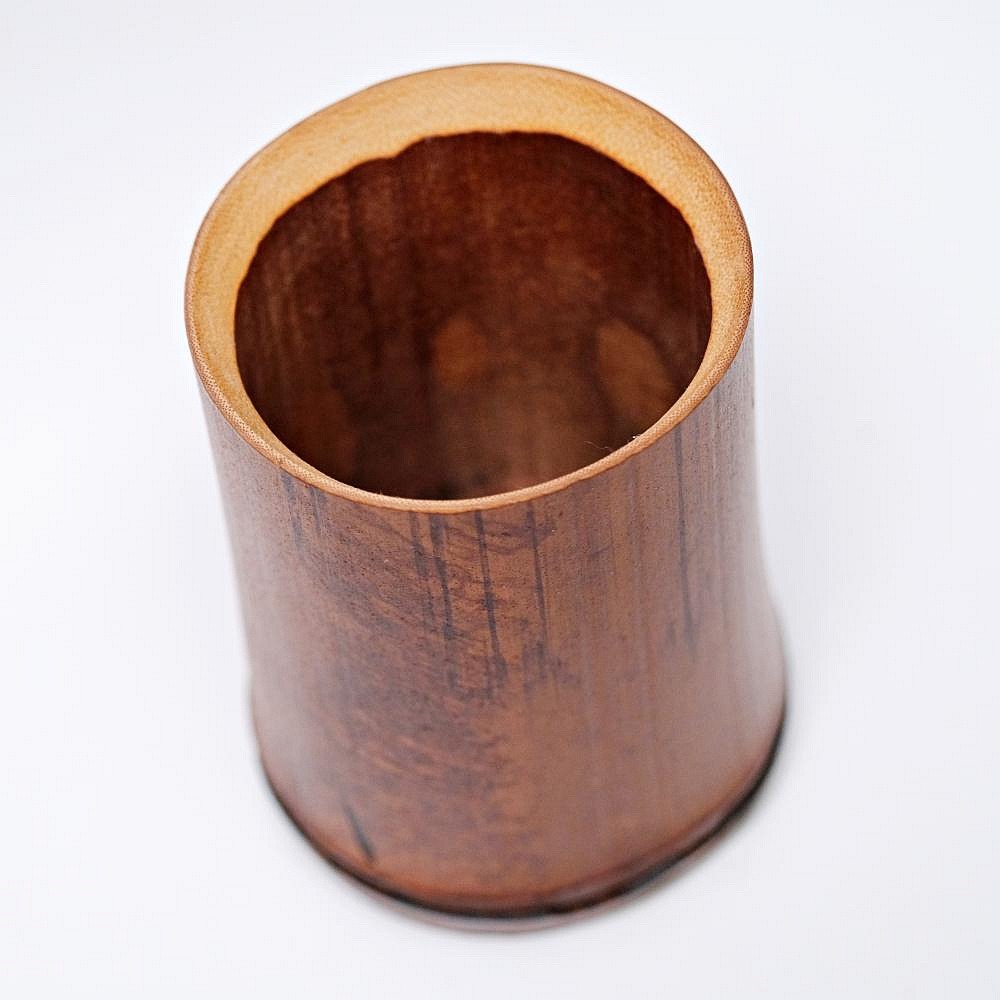 【自在坊茶具】 碳化老竹筒 六君子收納 茶道六君子配件 手工竹筒 天然竹製 功夫茶具【滿599元免運】-細節圖2