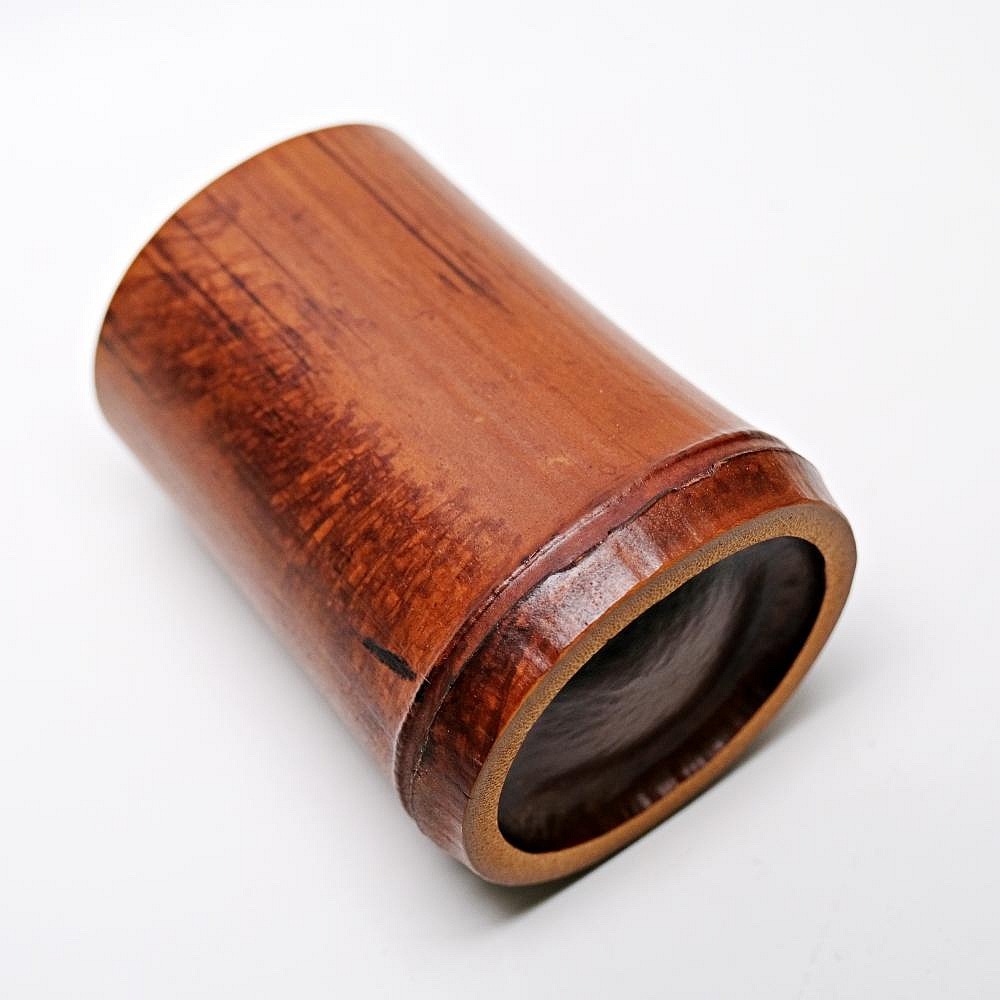 【自在坊茶具】 碳化老竹筒 六君子收納 茶道六君子配件 手工竹筒 天然竹製 功夫茶具【滿599元免運】-細節圖4