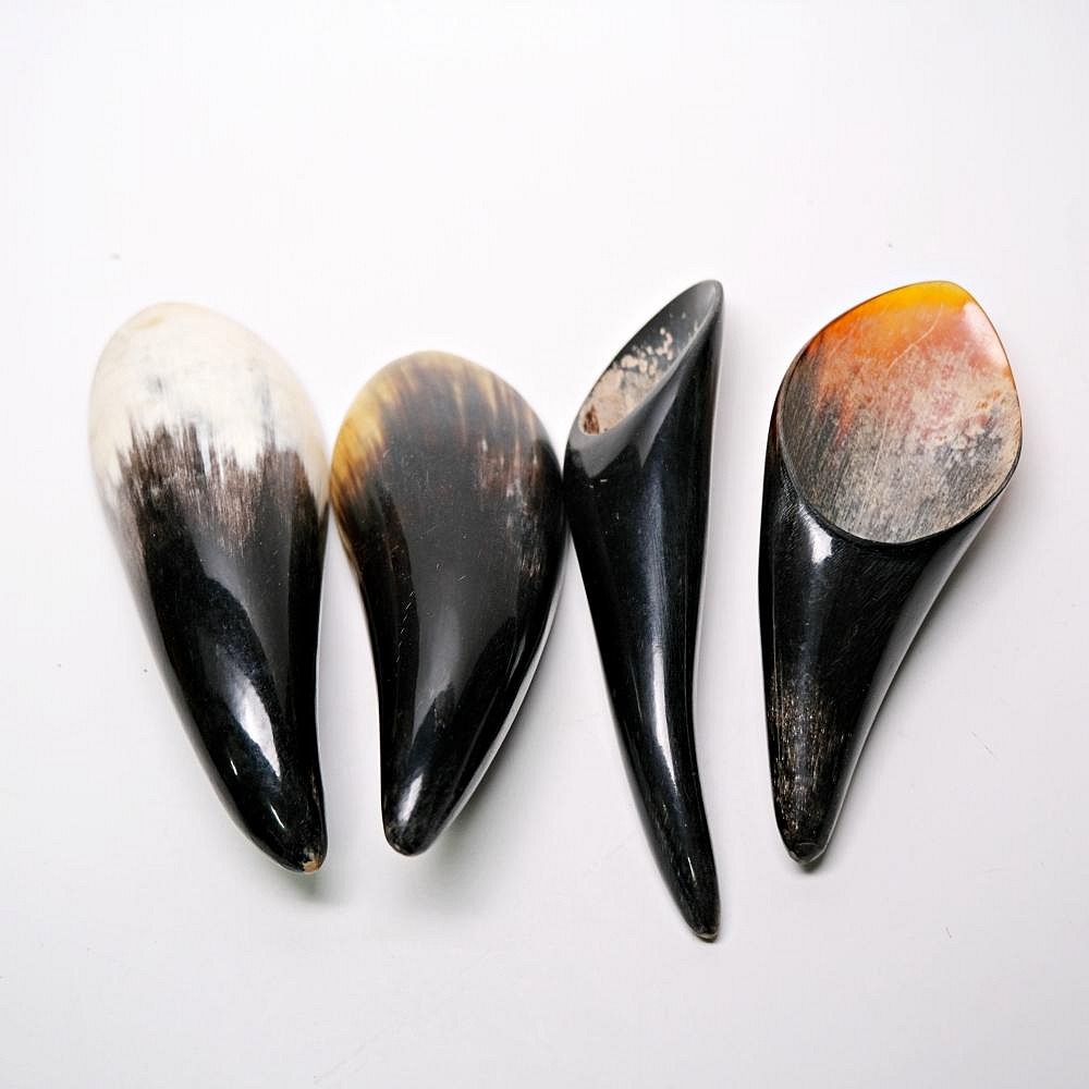 【自在坊茶具】牛角茶鏟 茶勺 茶鏟 茶荷 茶則 茶勺 茶匙 手工茶荷 自然古樸 茶道六君子 每支紋理獨一無二【全館滿59-細節圖3