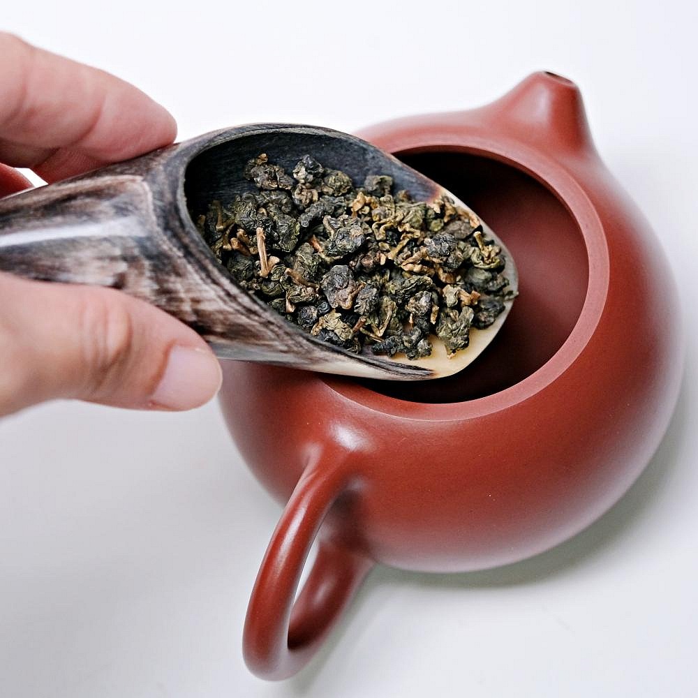 【自在坊茶具】牛角茶鏟 茶勺 茶鏟 茶荷 茶則 茶勺 茶匙 手工茶荷 自然古樸 茶道六君子 每支紋理獨一無二【全館滿59-細節圖5