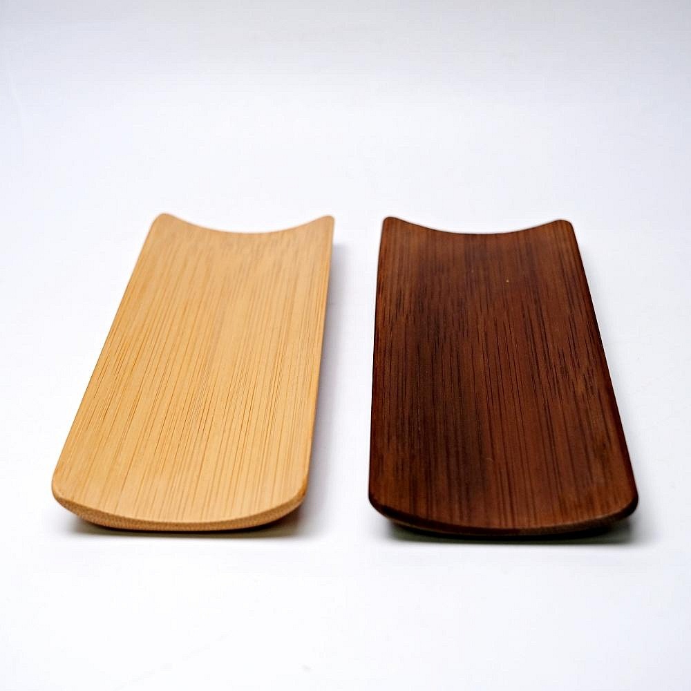 【自在坊茶具】手工竹制茶鏟【老竹平底茶則─碳化/本色】茶則 茶道配件 茶匙 茶剷 茶則 茶道六君子【全館滿599免運】-細節圖3
