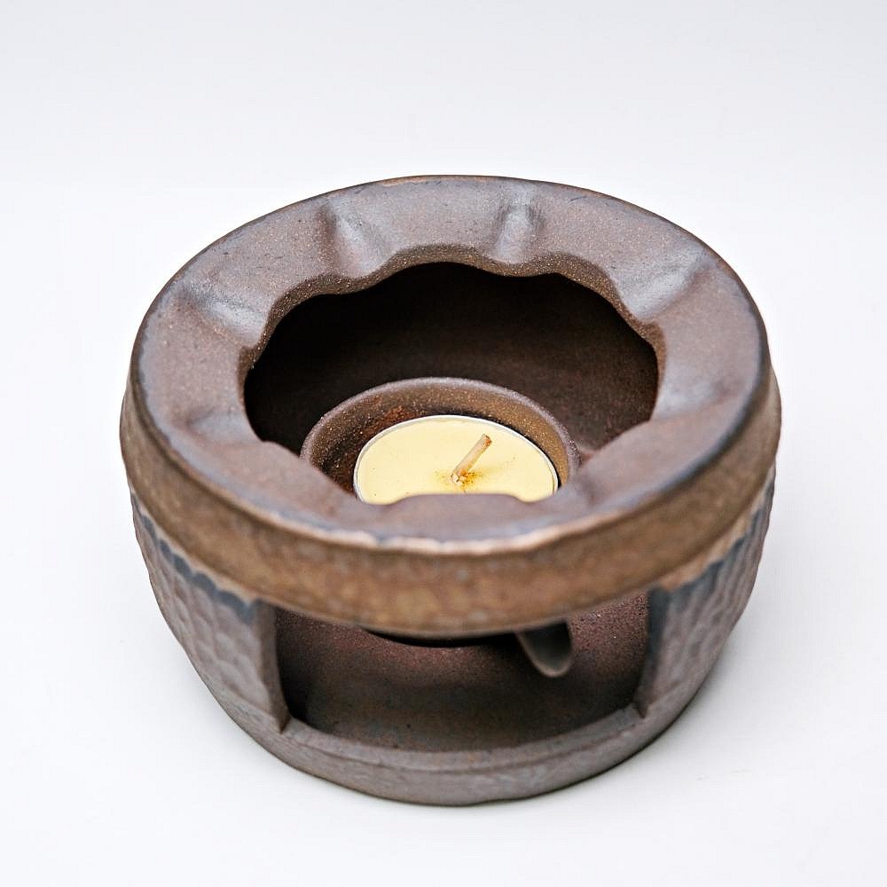 【自在坊茶具】紫燒保溫座 茶壺保溫座 加熱器 保溫底座 附蠟燭 【全館滿599免運】-細節圖2
