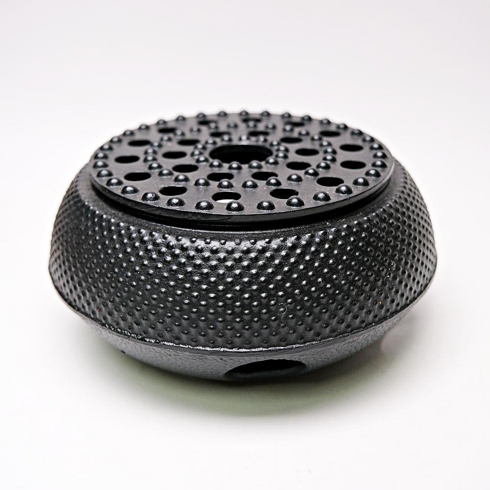 【全館滿599免運】蜂窩碳爐 保溫爐 鑄鐵炭爐 小型炭火爐 加熱器具 傳統碳爐 附蠟燭【自在坊茶具】-細節圖2