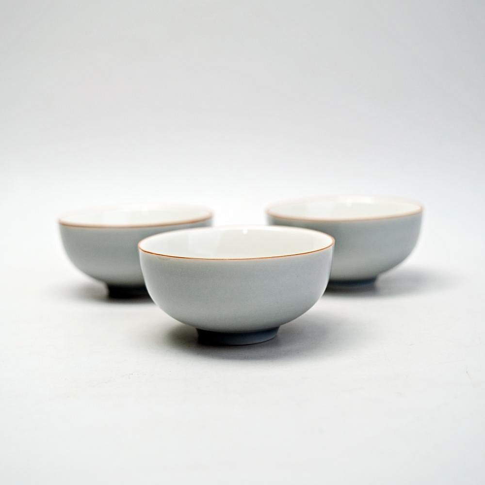 【自在坊茶具】冰灰釉川闊杯─79ml 品茗杯 禪風古韻 粗陶品茗杯 淡雅清俗 細緻手作 陶瓷茶杯 品茗杯 【全館滿599-細節圖2