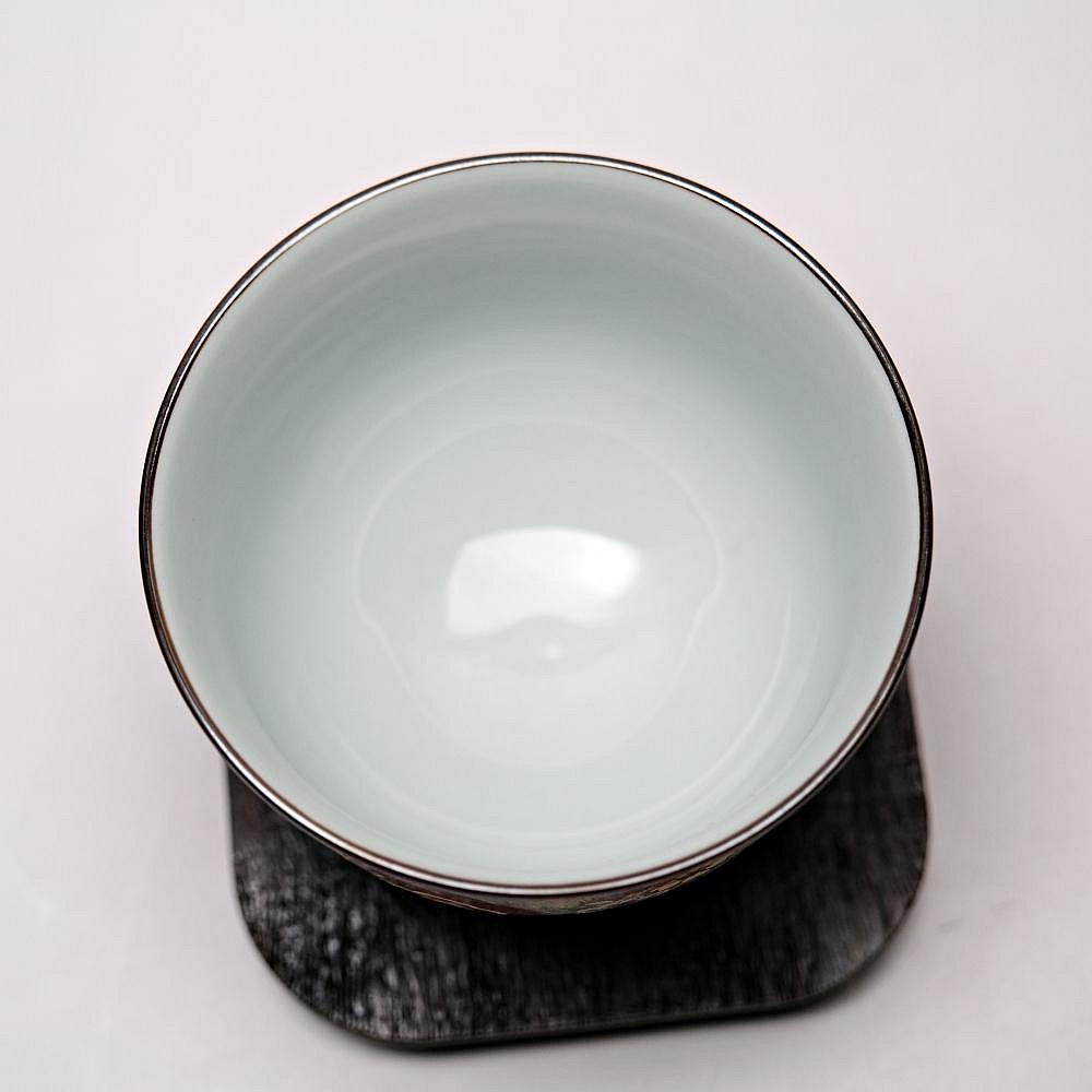 【自在坊茶具】日式波佐見燒杯─150ml 茶杯 品茗杯 禪風古韻 陶瓷品茗杯 手感溫潤 細緻手作 陶瓷茶杯 陶瓷工藝品-細節圖4