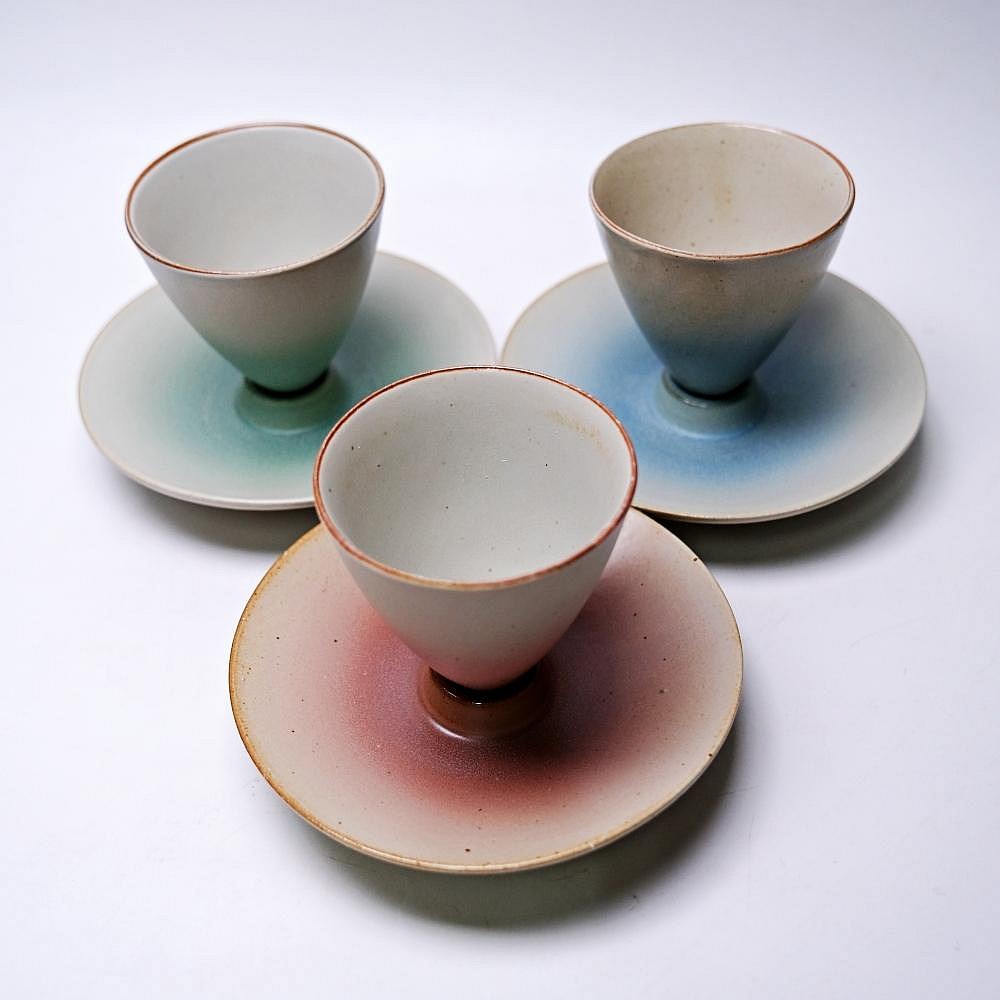 【自在坊茶具】旋轉鈴鐺杯 50ml 鈴鐺杯 創意茶杯 漸變鈴鐺杯 茶杯組 瓷杯 品茗杯 【全館滿599免運】-細節圖4