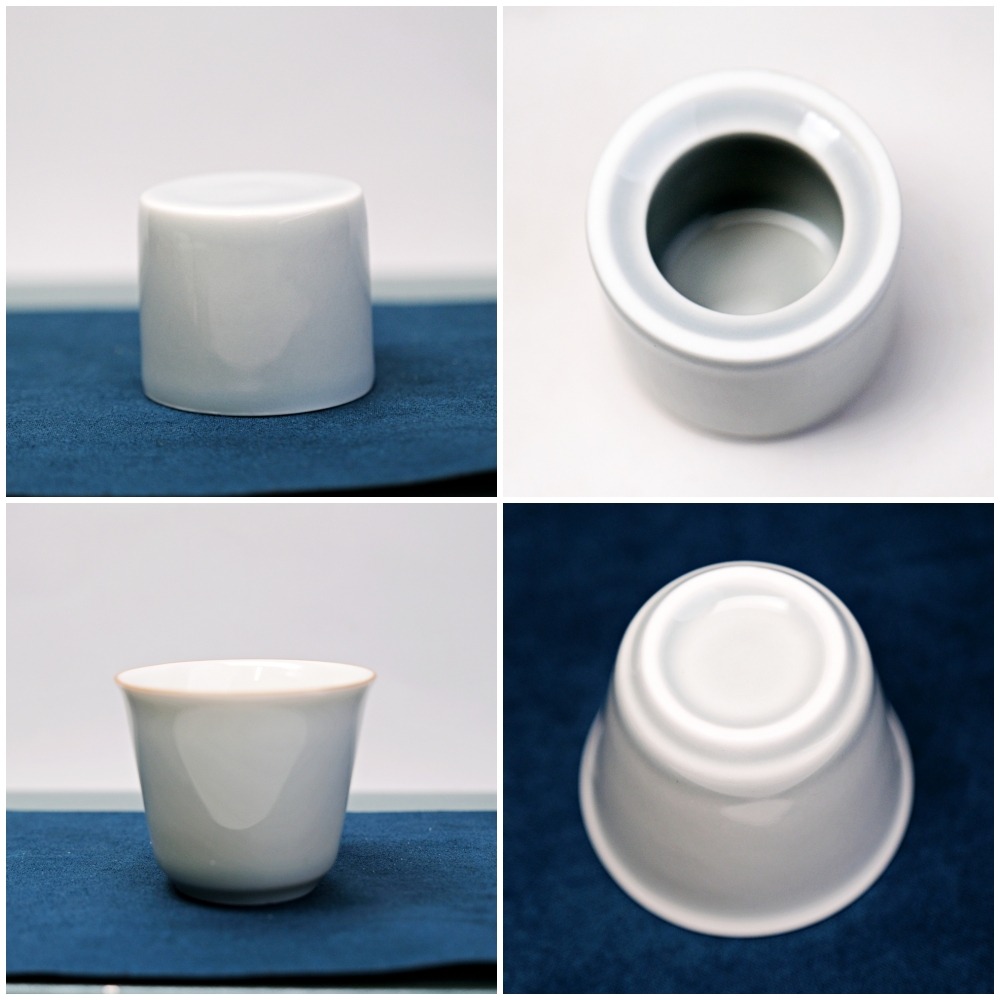 【自在坊茶具】冰灰釉斗笠七件組─180ml 1壺1蓋置1茶葉罐4杯 茶具禮盒 茶具七件組 精美茶具 茶具套組【全館滿59-細節圖6