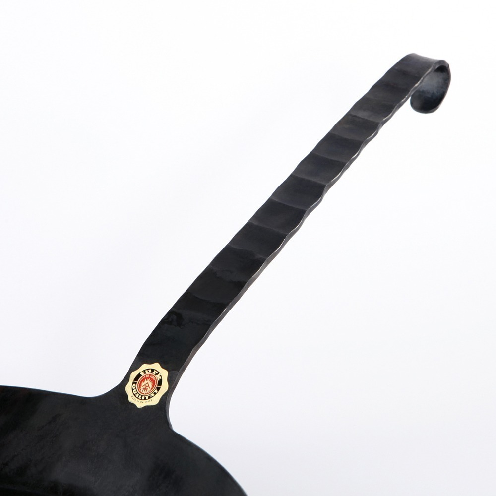 【德國turk土克鐵鍋】手工職人專業經典一體成型 平底鍋長柄16cm(送原廠袋)65516(台灣總代理)-細節圖2