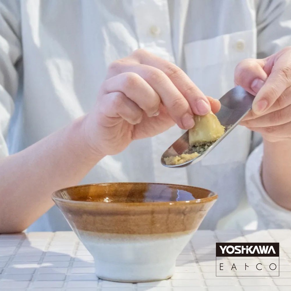 【YOSHIKAWA吉川】日本EATOCO不鏽鋼Oros磨泥器(M) AS0012 日本製-細節圖4