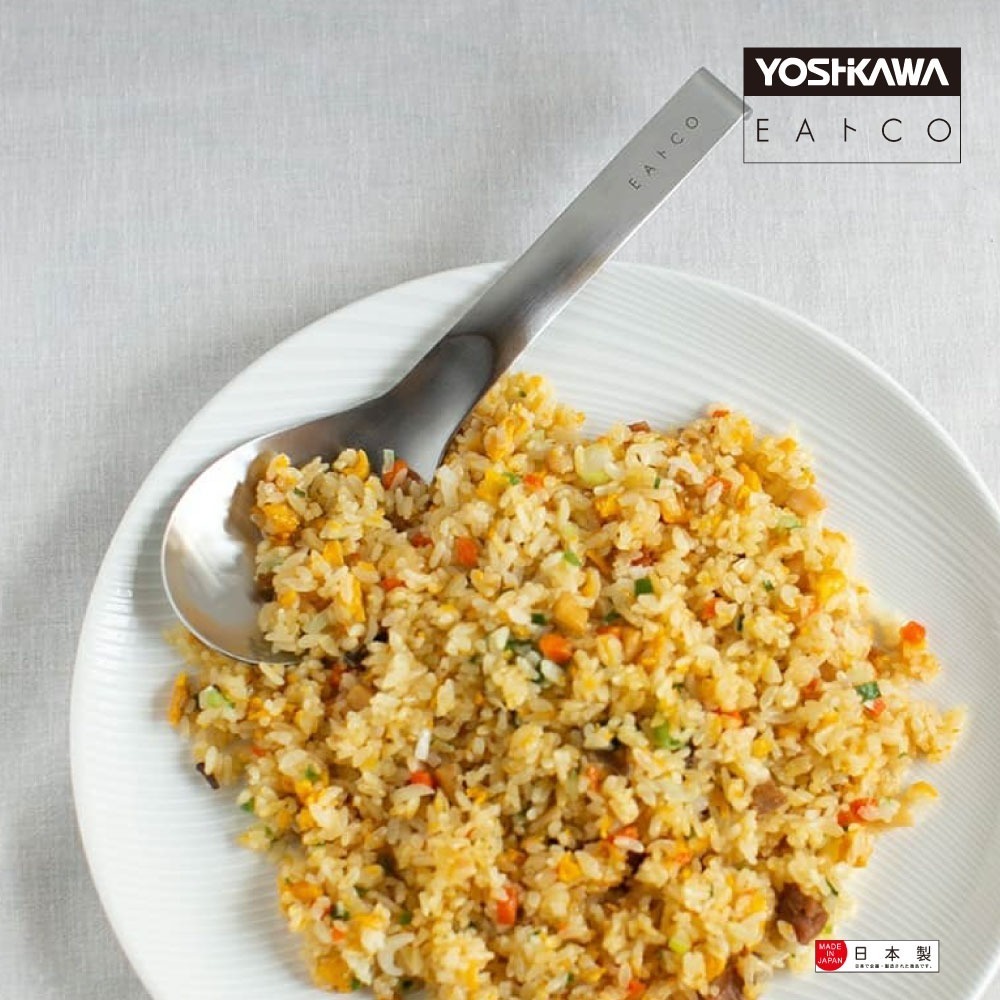 【YOSHIKAWA吉川】日本EATOCO不鏽鋼Suqu防滑湯匙 AS0024 日本製-細節圖4