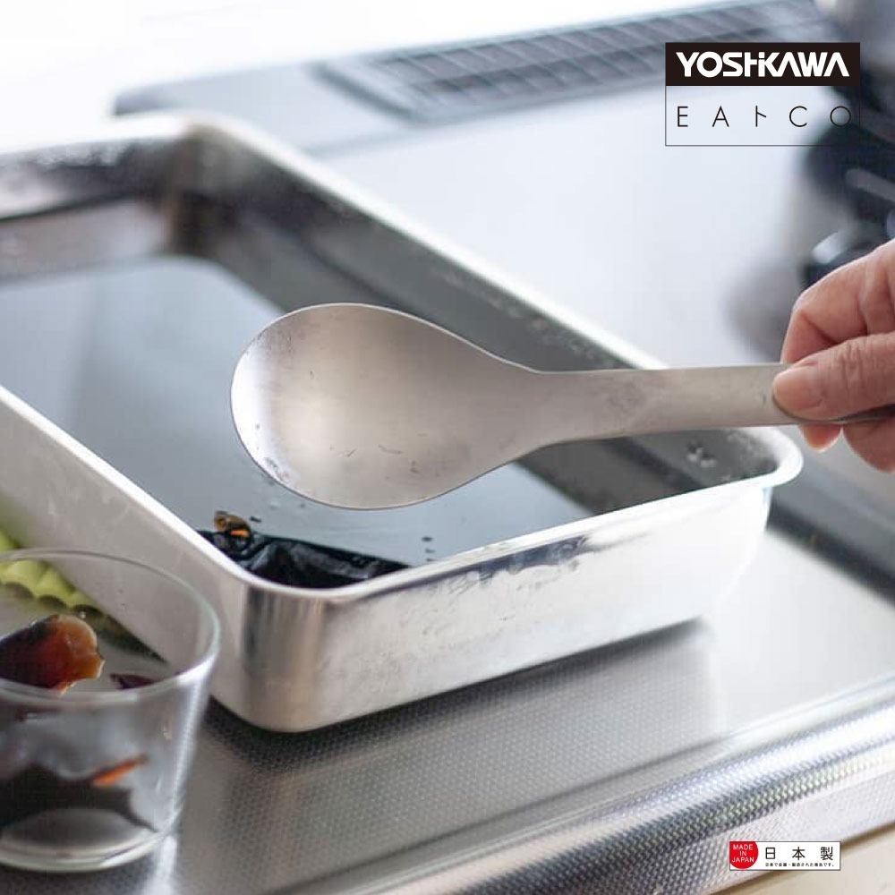 【YOSHIKAWA吉川】日本EATOCO不鏽鋼Suqu防滑湯匙 AS0024 日本製-細節圖5