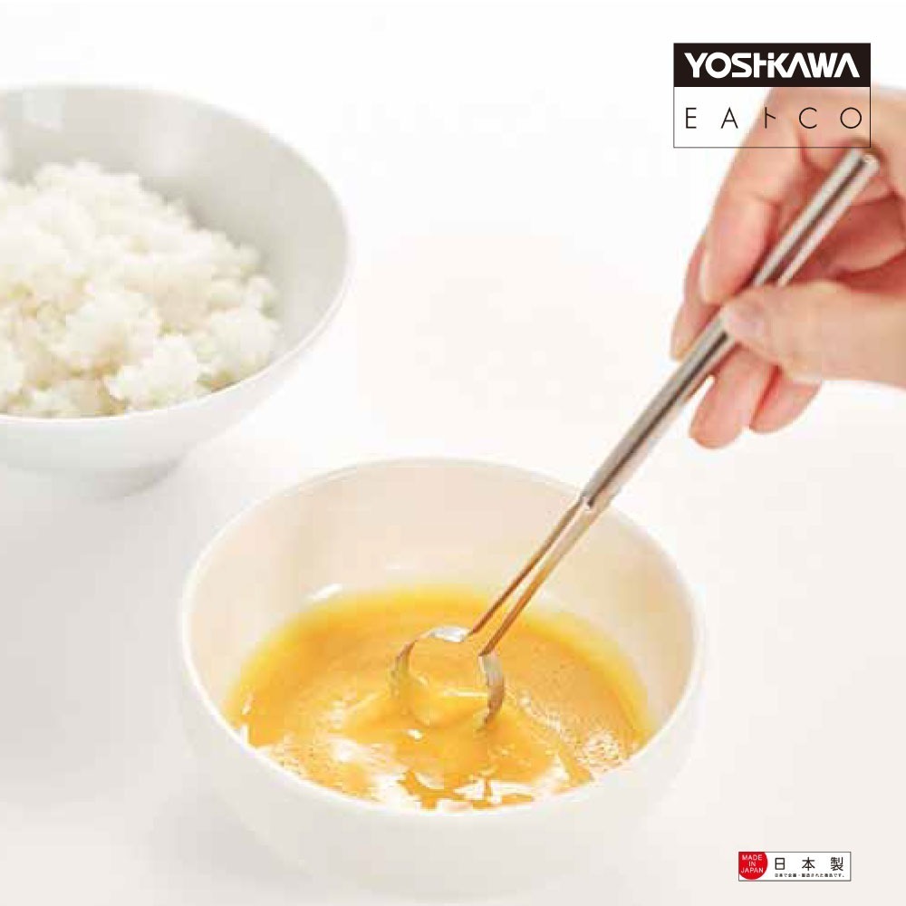 【YOSHIKAWA吉川】日本EATOCO不鏽鋼Toku攪拌棒 打蛋器 AS0054 日本製-細節圖3