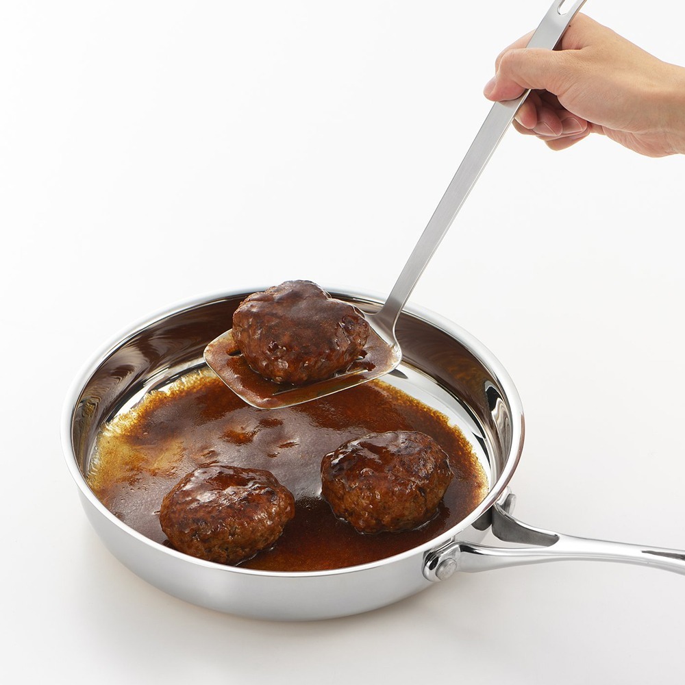 【YOSHIKAWA吉川】aikata日本不鏽鋼18-8(304)鏟子 PD3005 日本製-細節圖2