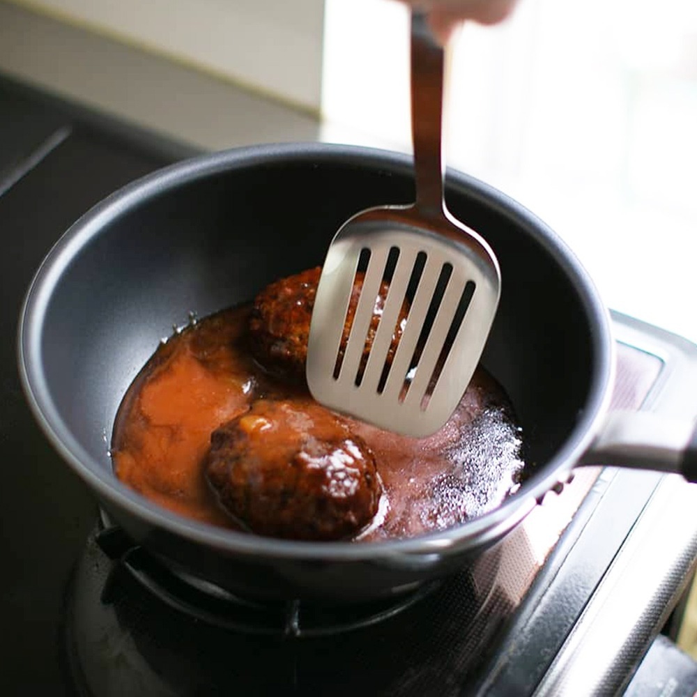 【YOSHIKAWA吉川】aikata日本不鏽鋼18-8(304)鏟子 PD3005 日本製-細節圖4