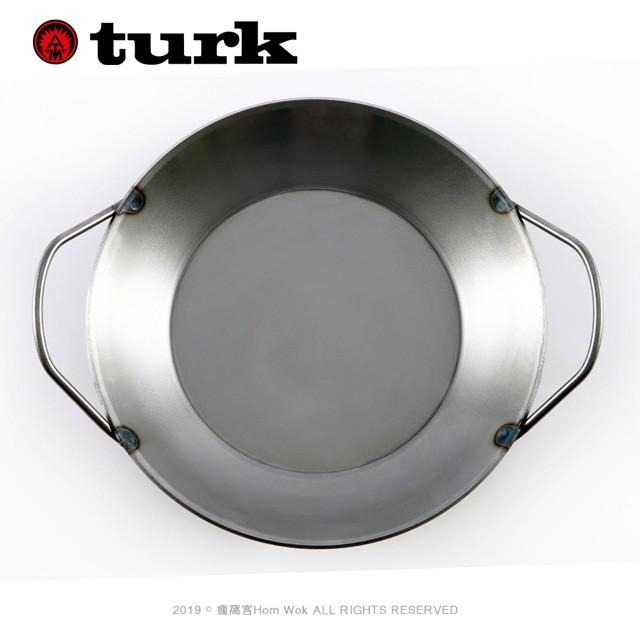 【德國turk鐵鍋】冷鍛 雙耳鍋28cm 土克鍋66928 雙耳平底鍋 碳鋼鍋 雙耳鐵鍋-細節圖3