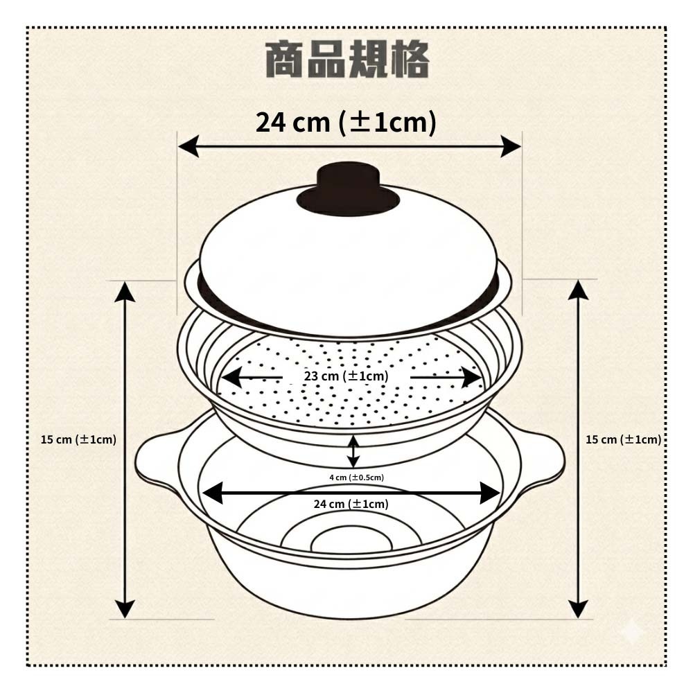 【YOSHIKAWA吉川】不鏽鋼萬用鍋組 24cm 日本製 1216094-細節圖9