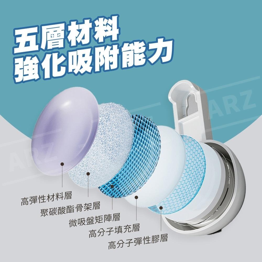 太力 無痕強力吸盤拖把架【ARZ】【E066】不分粗細 掃把架 拖把勾 掃具掛架 壁掛傘架 拖把收納架 拖把夾 掃把夾-細節圖7