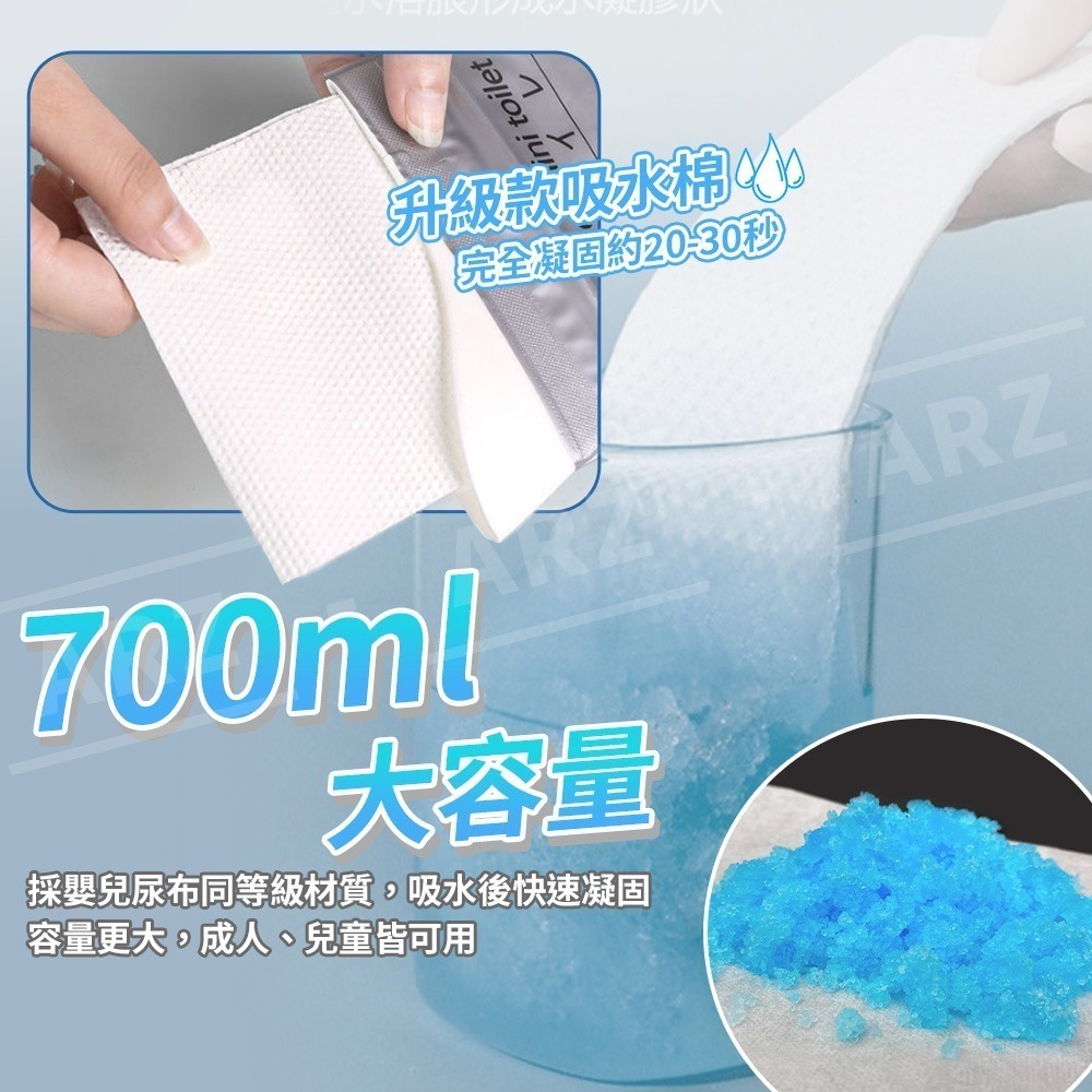 一次性尿袋 旅行尿袋 男女通用【ARZ】【E122】應急尿袋 開車必備 車上尿尿 拋棄式尿袋 車用尿壺 嘔吐袋 隨身尿袋-細節圖6
