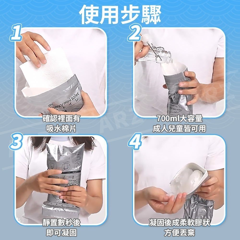 一次性尿袋 旅行尿袋 男女通用【ARZ】【E122】應急尿袋 開車必備 車上尿尿 拋棄式尿袋 車用尿壺 嘔吐袋 隨身尿袋-細節圖7