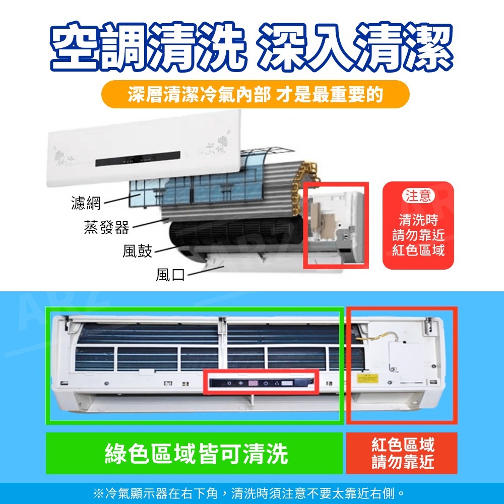 全方位 冷氣清潔工具套裝 新款【ARZ】【D122】冷氣清洗工具套裝 冷氣清潔罩 洗冷氣清洗罩 洗冷氣工具組 冷氣清潔劑-細節圖9