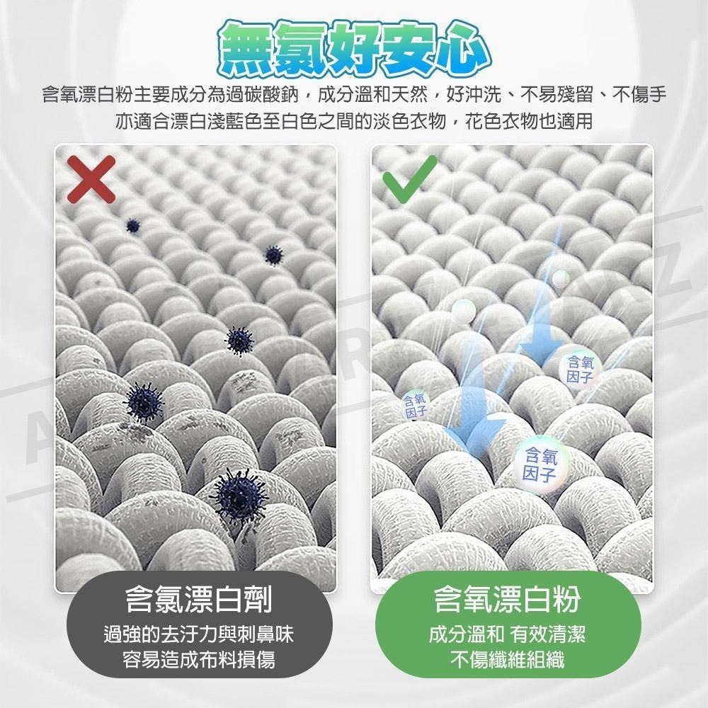 室翲香 萬用去漬霸【ARZ】【E025】衣物漂白 咖啡垢 茶垢清潔 天然漂白劑 活氧酵素去漬粉 除垢粉 去汙清潔劑 殺菌-細節圖3