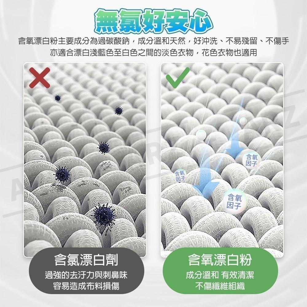 室翲香 萬用去漬霸【ARZ】【E025】衣物漂白 咖啡垢 茶垢清潔 天然漂白劑 活氧酵素去漬粉 除垢粉 去汙清潔劑 殺菌-細節圖3