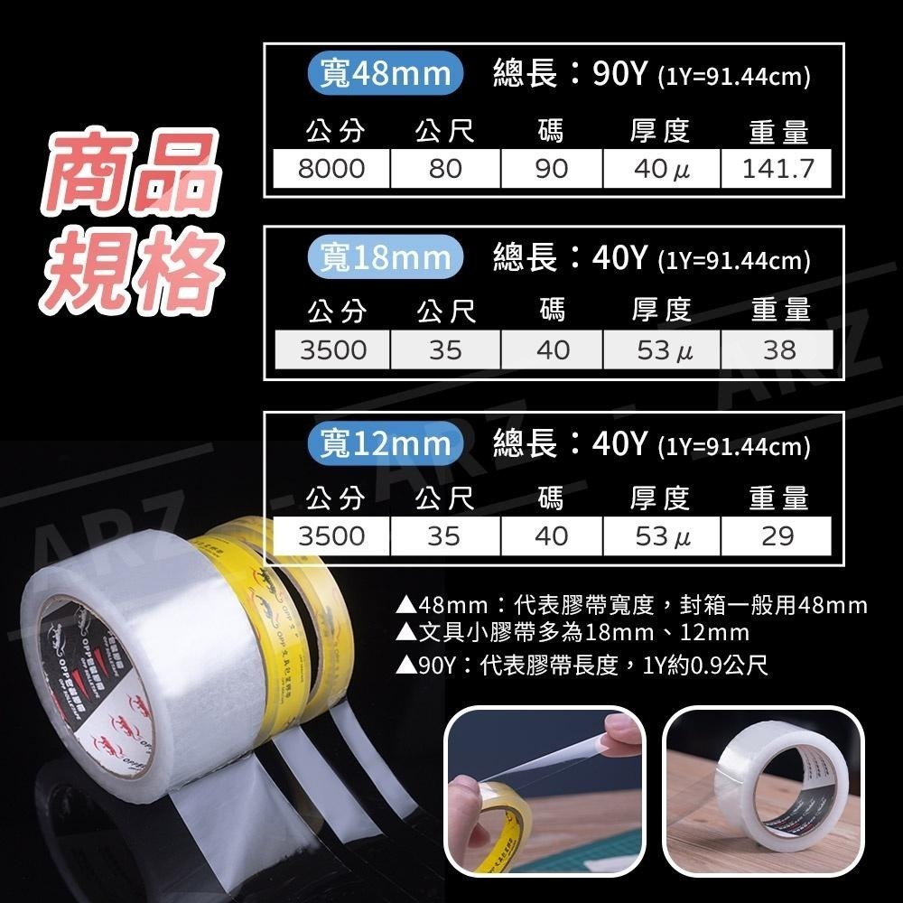 豹牌 透明膠帶 台灣製 超黏膠帶【ARZ】【D141】封箱膠帶 寬膠帶 包裝膠帶 OPP膠帶 文具膠帶 打包膠帶 大膠帶-細節圖9