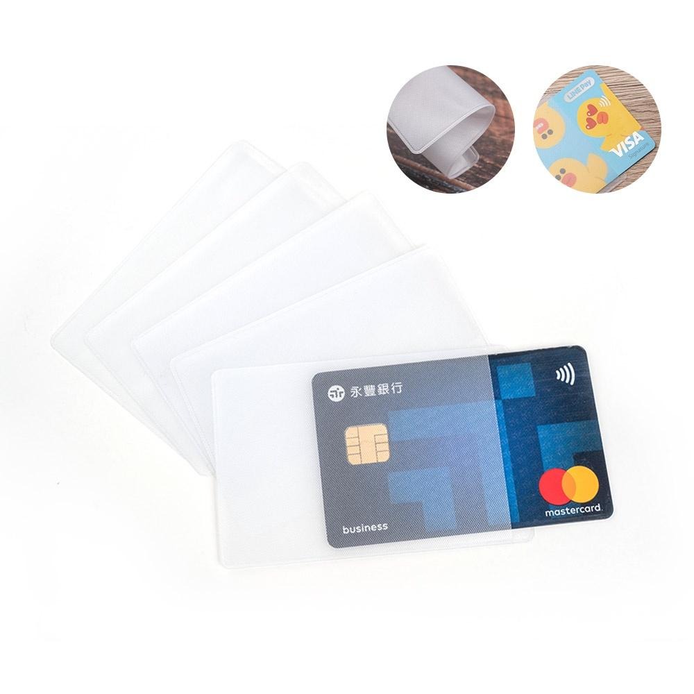 防刮 卡片套【ARZ】【D056】減少消磁 PVC 透明卡套 證件套 悠遊卡套 小卡卡套 遊戲王卡套 保護套 信用卡套-細節圖9