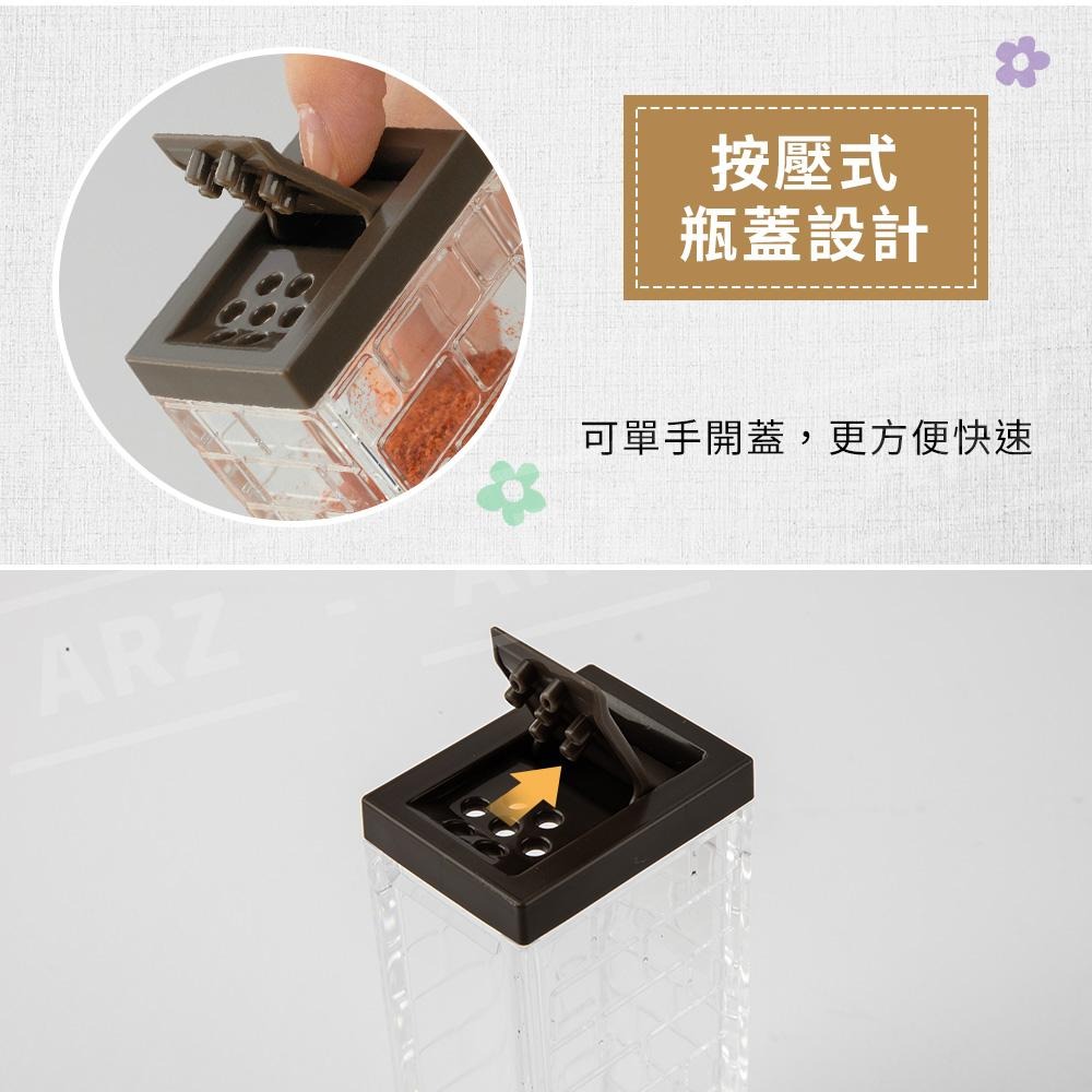 透明調味料罐【ARZ】【C033】日本製 調味罐 調味料罐 醬料瓶 密封調味罐 調味瓶 鹽罐 胡椒粉罐 調味盒 調味料瓶-細節圖3