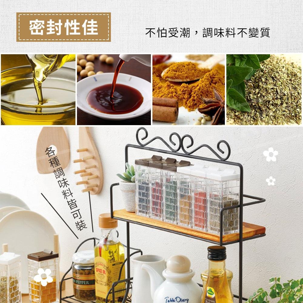 透明調味料罐【ARZ】【C033】日本製 調味罐 調味料罐 醬料瓶 密封調味罐 調味瓶 鹽罐 胡椒粉罐 調味盒 調味料瓶-細節圖4