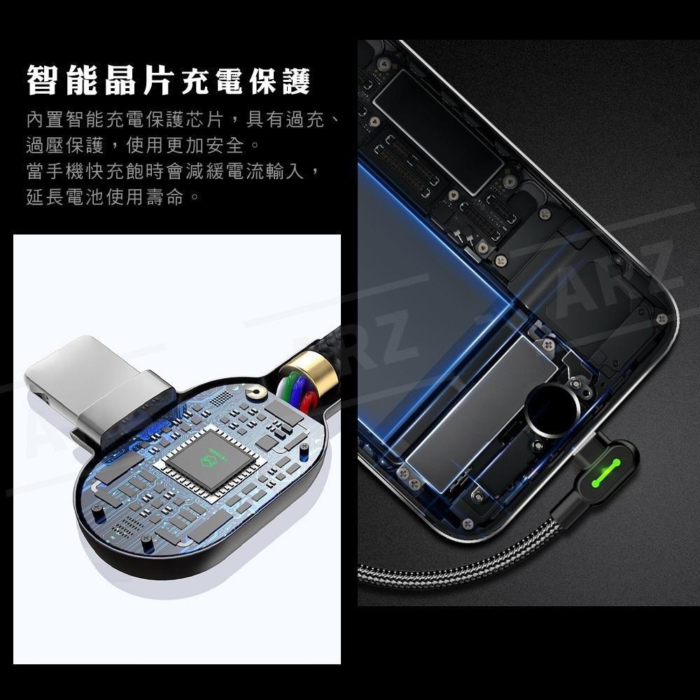Mcdodo 雙彎頭充電線【ARZ】【A091】0.5~3m 傳輸線 L型 PD快充 Type c 快充線 彎頭快充線-細節圖7