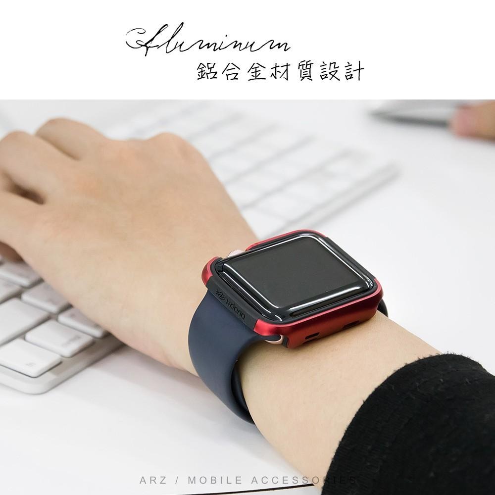 X-doria 航太鋁合金 保護殼【ARZ】【A483】Apple Watch 3 保護框 38mm 蘋果手錶殼 金屬框